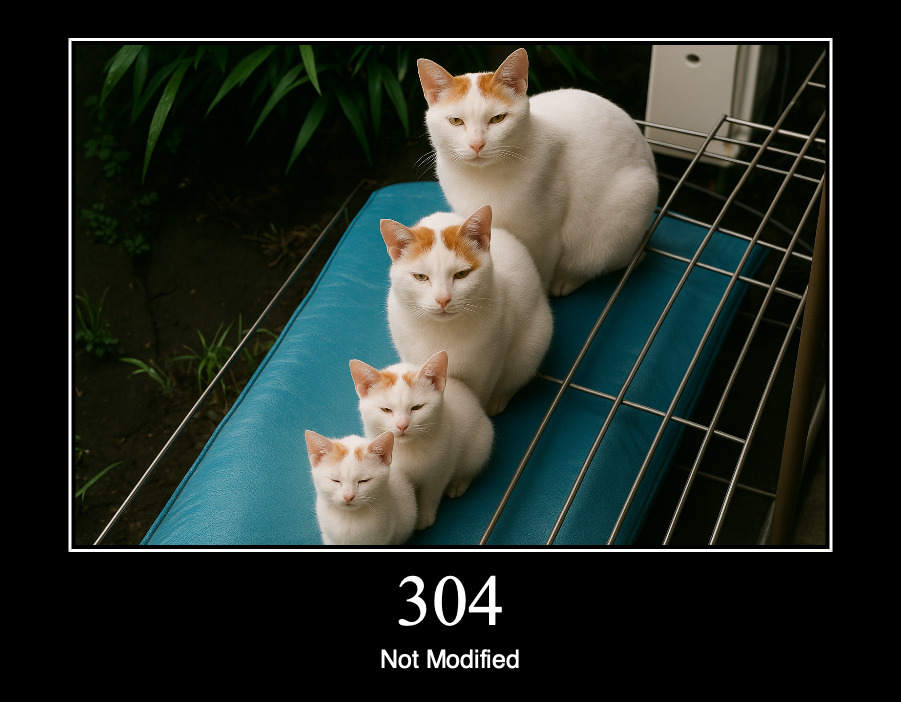 HTTP статус 304 — не изменялось