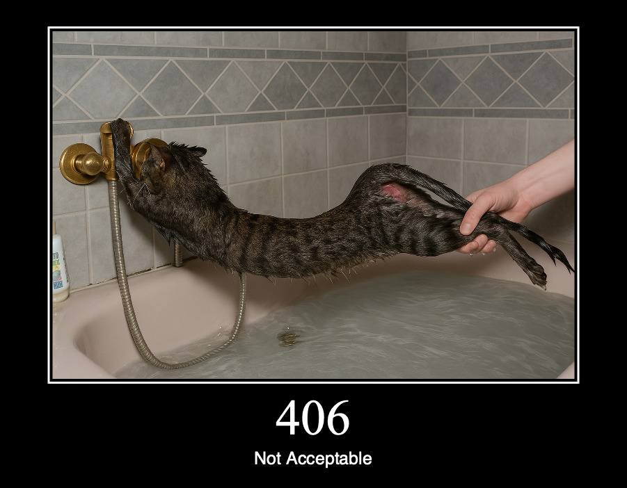 HTTP статус 406 — неприемлемо