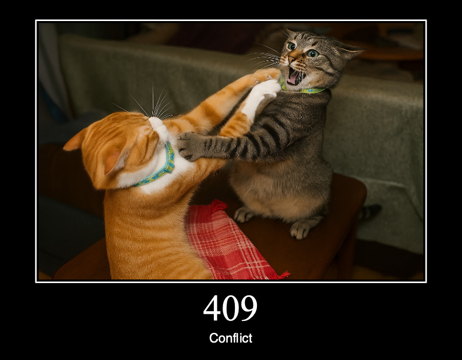 HTTP статус 409 — конфликт