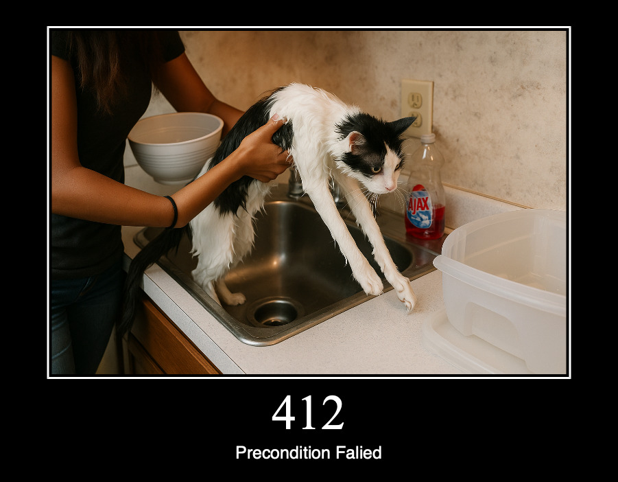 HTTP статус 412 — условие ложно