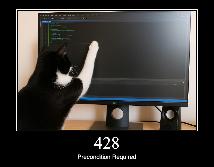 HTTP статус 428 — необходимо предусловие