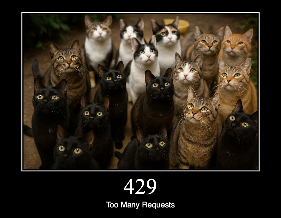 HTTP статус 429 — слишком много запросов